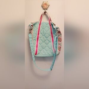 Casablanca Sky Blue Horizontal Tote IICinda B